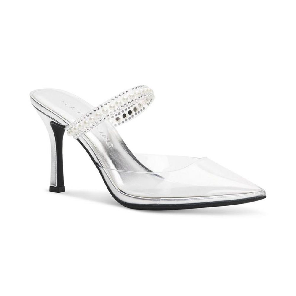 INC Womens Cindy Embellished Slip-on Pump Mules Shoes NWT